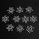thumbnail image 4 of 12 piezas de adornos navideños de copos de nieve acrílicos transparentes para árbol, ventana, decoración del hogar, 6,5 cm (copo de nieve de 6,5 cm), 4 of 4