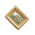 thumbnail image 2 of ZheElen Cadre Photo Présentoir Salon avec Bordure Sculptée, Ce Cadre de Bureau Flottant Décors Image Ronde, 2 of 6