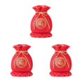thumbnail image 2 of Cateissary Resin Flower Vase Blessed Bag Shape Centerpiece Figurine Art Decor Sculpture Type1 NO1, 2 of 6