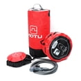 thumbnail image 1 of 11L PVC Pressure Shower with Foot Pump Lightweight Outdoor Inflatable Shower Pressure Shower Water Bag, 1 of 8