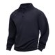 thumbnail image 4 of pstuiky camisas de manga larga para hombre, Sudadera con capucha de polar con botones y cuello alto de manga larga para hombre Tops casuales para hombres xxxl, 4 of 9