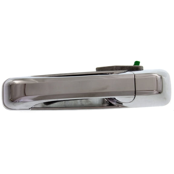 Exterior Door Handle Compatible with 2011-2018 Ram 1500 Rear, Driver Side Chrome
