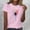 *Pink, variant on ClodeEU Womens Graphic Printed Tees , Casual Classic, Fashion Everyday Wear Soft Breathable T Shirts Army Green,Womens Plus S