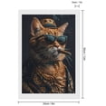 thumbnail image 2 of Diamond Art Kits for Adults, Dapper Cat in SunglassesDiamond Painting Kits for Beginners, Frameless Round 5D Full Drill Diamonds Art Gem Art Crafts Home Decor Gifts, 2 of 8