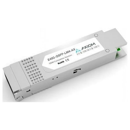 UPC: 0841280186837 | Axiom E40G-QSFP-LM4-AX 40GBase-LM4 QSFP Plus Transceiver for Ruckus E40G-QSFP-LM4