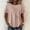 Hot Pink, variant on Hot Pink Summer Tops for Women Short Sleeve Summer Crew Neck Relaxed Fit Pull-On Casual Blouses & Tops Work Tops for Women,L