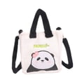thumbnail image 3 of Bolso de mano de peluche, bolso de peluche, suave y novedoso, con asa para compras en vacaciones, 3 of 9