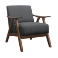 thumbnail image 4 of Topline Home Furnishings Grey Accent Chair, 4 of 5