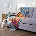 thumbnail image 2 of 100 Silk Touch Throw Blanket, 50" X 60", Frozen Family, 2 of 5