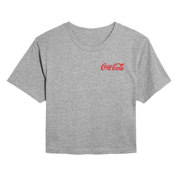 Coca-Cola - Coke Heritage - Juniors Cropped Graphic T-Shirt