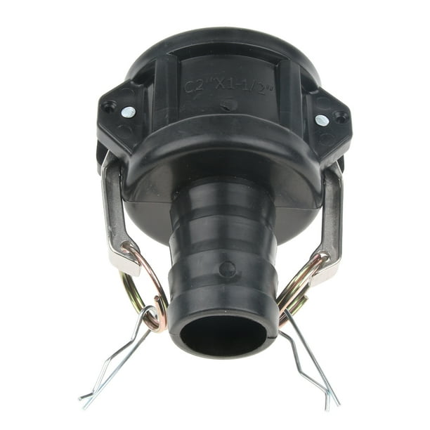 IBC Tote Tank Drain Adapter 2 '' Cam 1.5 '' Garden Manguera SM SunniMix Adaptador de roscas gruesas IBC
