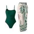 thumbnail image 4 of Two Piece Swimwear High Waist Tankini With Skirt Cover Up Swimming Suits for Women Bathing Suit Poolside Outfit, 4 of 4