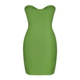 thumbnail image 5 of Vestido ajustado elegante de mujer con parte superior de tubo de punto de lana elástica OAVQHLG3B Store  lin121212, 5 of 5
