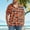 Orange, variant on SGFCWSX Mens Hawaiian Shirt Printed Short Sleeve Button Up Casual Tropical Beach Shirt for Summer Vacation Blue Size 2XL
