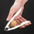 thumbnail image 4 of Mobutofu Sturdy Clam Opener Clamp Tight Tool Stainless Steel Automatic Opening with Spring for Professional Cooks 1Pack, 4 of 8