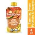 thumbnail image 3 of (6 pack) Happy Baby Clearly Crafted, Stage 2 Baby Food, Bananas Sweet Potatoes & Papaya, 4 oz Pouch, 3 of 13