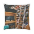 thumbnail image 2 of Ahgly Company EDU Books Indoor Throw Pillow, 18 inch by 18 inch, 2 of 6