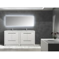 thumbnail image 4 of Alma Allier 72 inch Dark Grey Oak Vanity With White Sink, 4 of 7
