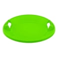 thumbnail image 5 of Airhead Plastic Disc Snow Saucer Sled for Children, Green, 5 of 8
