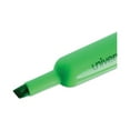 thumbnail image 4 of Universal Chisel Tip Fluorescent Green Ink Green Barrel Desk Highlighters (1 Dozen), 4 of 6