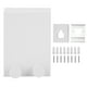 thumbnail image 1 of Tendedero telescópico ajustable de pared, cuerda de secado de ropa de acero inoxidable para baño, lavandería, 9021 W, color blanco, 1 of 14