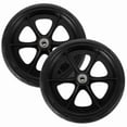 thumbnail image 2 of Replacement Front Wheels for Wheelchairs with Bearings, Set of 2 Pieces, 2 of 4
