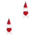 thumbnail image 3 of Methold Trajes de invierno de Navidad Ropa roja de tamaño mediano Kit de diadema Animales de compañía Conjunto de ropa Accesorios Mascotas No.01 2piezas, 3 of 6
