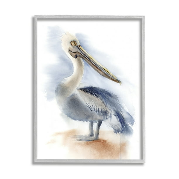 Stupell Home Décor Industries Curious Louisiana Pelican Blue Coastal Bird Standing 11 X 14 Designed By Olg Shefranov Com - Pelican Home Decor Stupell Home Décor Industries Curious Louisiana Pelican Blue Coastal Bird Standing 11 X 14 Designed By Olg Shefranov Com - Pelican Home Decor
