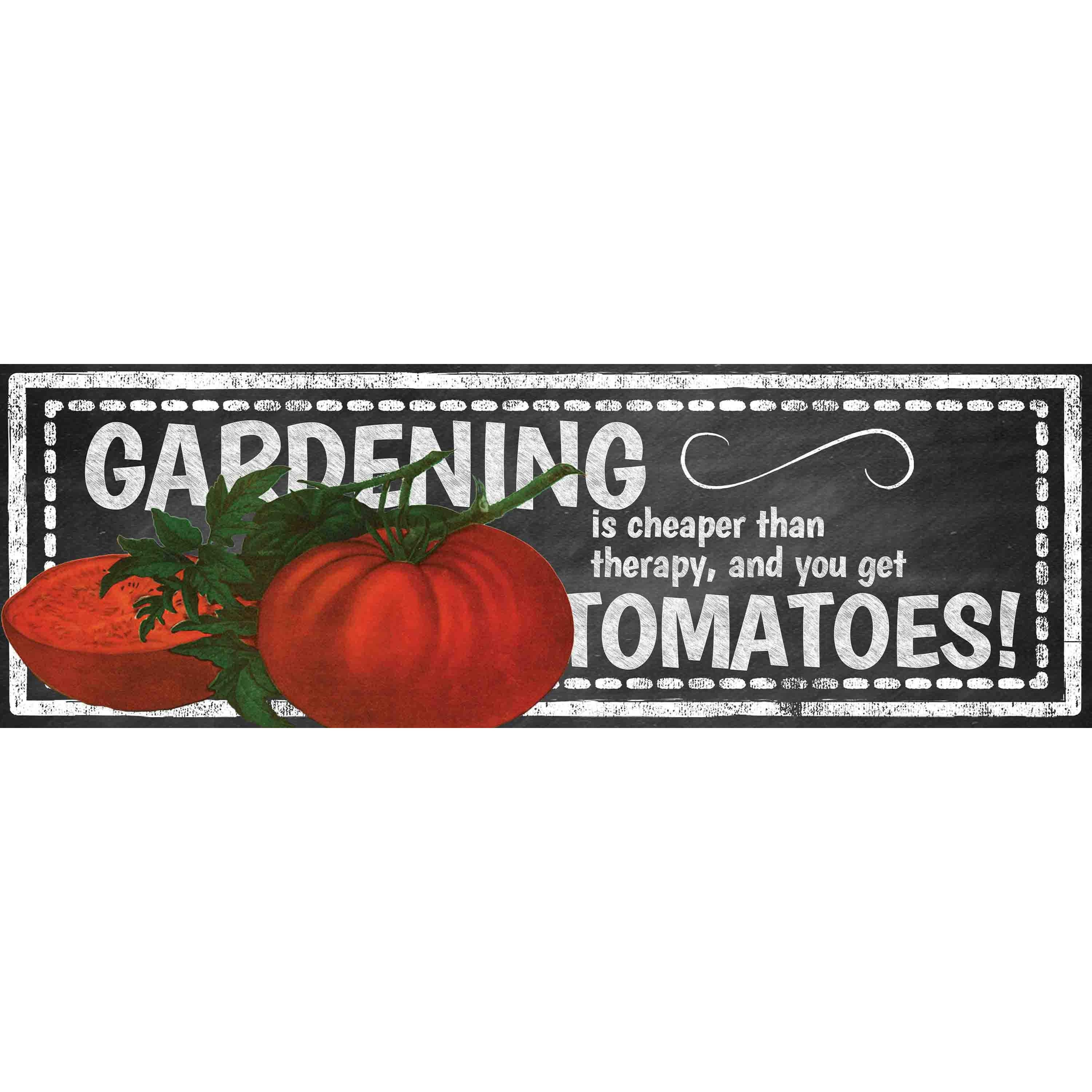 Marmont Hill "Tomato Chalk" Painting Print on Canvas