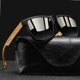 thumbnail image 3 of Typpkmm Fashion Vintage Square Square Frame Sunglasses Men Women Fishing Driving Man Brand Designer Sun Glasses Uv400 Eyewear, 3 of 7