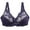 Dark blue, variant on Yubnlvae Women's Full Coverage Bra Bcdef Cup 36B-46F Wireless Lace Lingerie Plus Size Comfort Bras Beige,