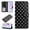Black, variant on Wallet Case for iPhone 16 Plus, Wave Point Pattern Phone Case with Kickstand, 3 Card Slots and Cash Pocket Full Body Shock-Resistant Protective Folio Cover for Women Girls, Black