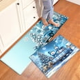 thumbnail image 3 of YIMEIS Christmas Snowman Gifts Fall Kitchen Mats,Xmas Winter Seasonal Farmhouse Home Seasonal Decorations Rugs for Floor - 16''*24'', 3 of 10