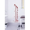 thumbnail image 4 of Reach for the Stars Growth Chart Vinyl Stickers Children Room Decals Art, 9.5x40-Inch Red, 4 of 6