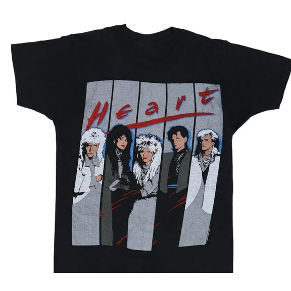 1985 Heart World Tour T Shirt Size S-5XL BL205