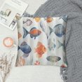thumbnail image 2 of BCIIG Fish Graphic Decorative Throw Pillow Cover for Home Couch Living Room Bed Sofa, 1PC 20x20in, 2 of 5
