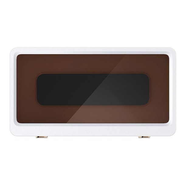Yuarrent Caja de soporte para teléfono móvil para baño sin perforaciones, caja de almacenamiento para teléfono montada en la pared, impermeable, Almacenamiento y organización del hogar blanco Yuarrent HA040985-02