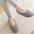 thumbnail image 3 of Dinheiro, 1 par de calcetines de suelo para otoño e invierno, pegamento inferior para adultos, engrosamiento para adultos, además de calcetines de terciopelo para interiores, chanclos para zapatos, 3 of 8