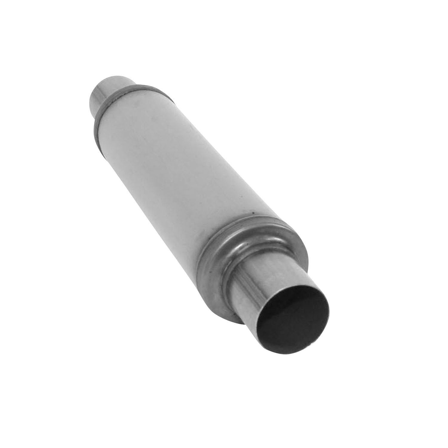 Exhaust Parts UK Bullet Bomb Silencer - 4.5" X 16" Stainless Steel Middle Box