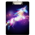 thumbnail image 2 of FMSHPON Unicorn Clipboard Hardboard Wood Nursing Clip Board and Pull for Standard A4 Letter 13x9 inches, 2 of 8