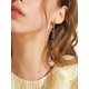 thumbnail image 3 of Pulsera de cuentas redondas de vidrio facetadas negras (32 facetas), 3 of 3