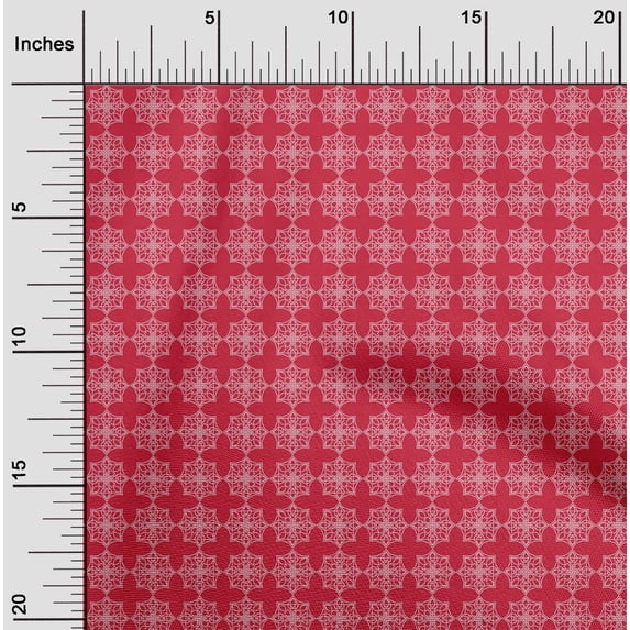 oneOone Viscose Chiffon Fabric Mandala Geometric Fabric Prints By Yard 42 Inch Wide