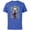 Royal Heather, variant on Marvel Holiday Christmas Avengers Holly Thor Nutcracker - Short Sleeve Cotton T-Shirt for Adults - Customized-Natural