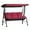 Wine Red, variant on Outsunny Outdoor 3-person Metal Porch Swing Chair with Canopy Wine Red