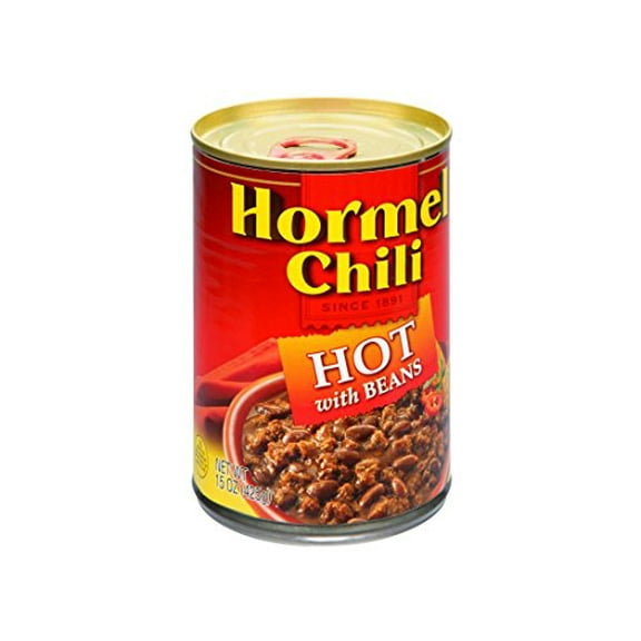Hormel Chili Hot With Beans 15 Oz
