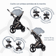 thumbnail image 4 of Carriola Travel System Vox 3 en 1 con Autoasiento, Moisés Convertible y Capota UV50+, 4 of 6