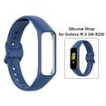 thumbnail image 2 of MesaSe Bracelet en Silicone de Remplacement pour Galaxy Fit 2 SM-R220 (Bleu Foncé), 2 of 7