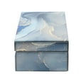thumbnail image 3 of Sagebrook Home Wood, 8x5 Abstract Box, Blue/gold, 3 of 4