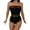 Black, variant on KaLI_store Womens One Piece Swimsuits Women Swimsuit One Piece Bathing Suit Deep V Neck Crisscross Back Adjustable Strap Black,S