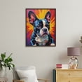 thumbnail image 4 of Paint by Numbers Kit for Adults, Colorful Bulldog Art Explosion Paint by Numbers, Easy Paint by Numbers Kit for Adults Beginner, DIY Adult Paint by Number Kits on Canvas, Home Decor 12x16in, 4 of 7